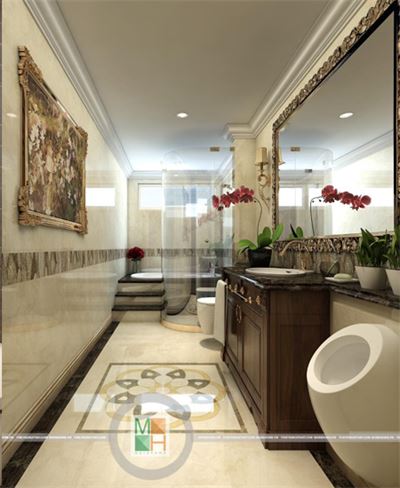 MẪU VÁCH TẮM KÍNH CĂN HỘ DUPLEX CHUNG CƯ MANDARIN