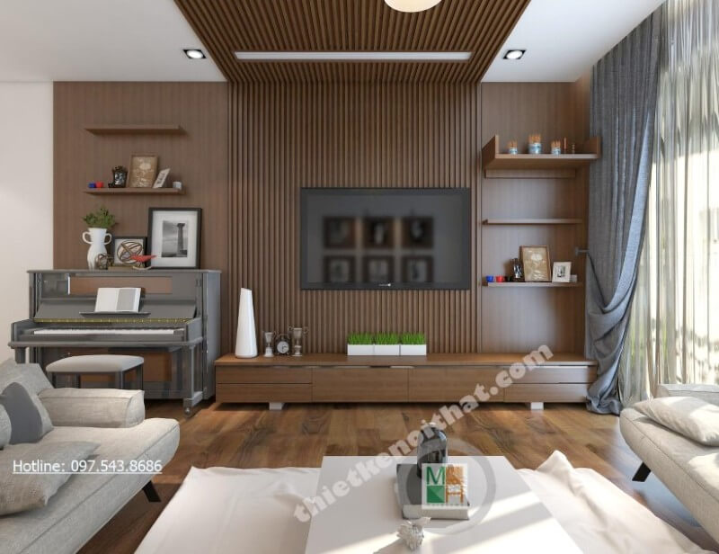 Trang trí nội thất phòng khách chung cư đẹp luôn là lựa chọn của hầu hết các gia đình trẻ hiện nay