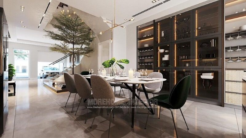 Bộ sưu tập # 19 hình ảnh phòng ăn sang trọng  từ đơn vị thiết kế nội thất Quảng Ninh 2022
