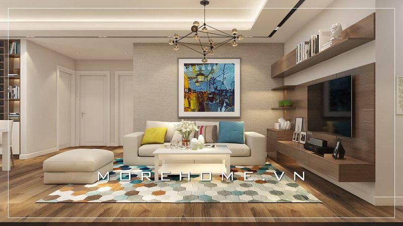 Tuyển tập 20 hình ảnh thiết kế phòng khách căn hộ chung cư độc đáo 2022